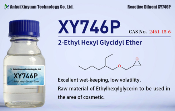 XY746 Epoxy Reactive Diluent 2 Ethyvlhexvlglvcidvlether C11H22O2 MF