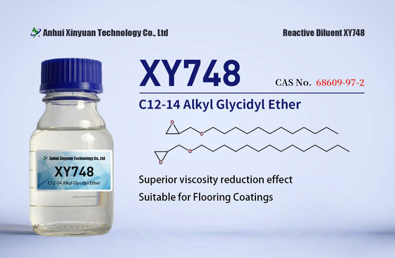 XY748 A  C12~14 Alkyl Glycidyl ether Colorless Transparent Liquid  Low Volatility