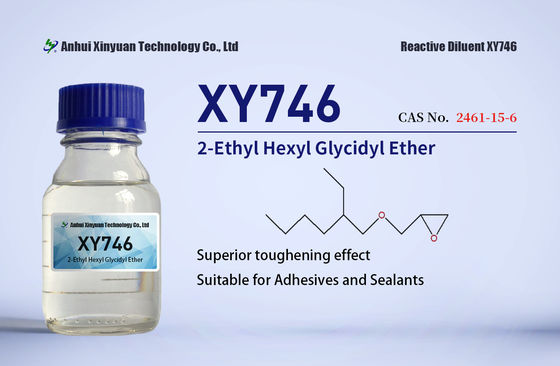 XY746 Glycidyl 2 Ethylhexyl Compound Epoxy Reactive Diluent Industrial Grade
