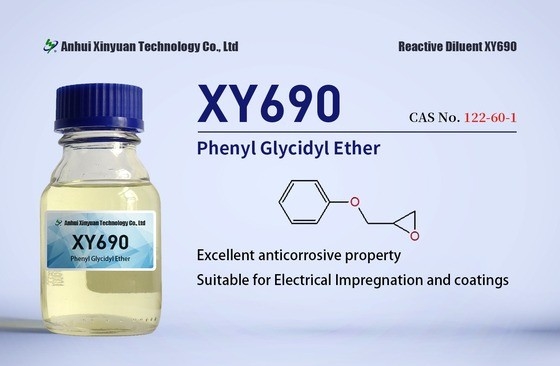 PHENYL GLYCIDYL ETHERS XY690 XY690A CAS 122-60-1 EPOXY RESIN ACTIVE DILUENT, MODIFIED M-PHENYLENEDIAMINE CURING AGENT MATERIAL, NON-SOLVENT UNTICORROSION COATING, WINDING FORMING